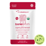 Smallbatch Frozen Organic Beef Bone Broth Dog & Cat Food