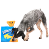 BARK Drool Ranch Chips Plush Enrichment + Multi-Part Dog Toy