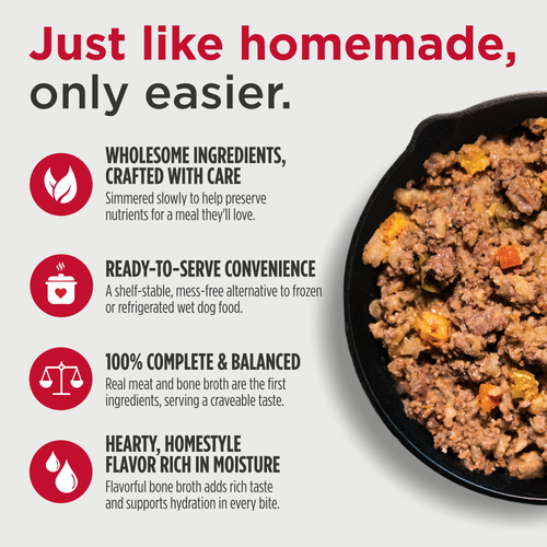 Nulo Gently-Cooked Meals Lamb & Apple Recipe for Dogs