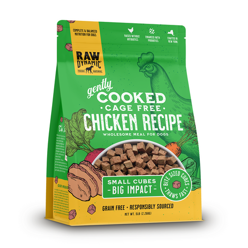 Raw Dynamic Gently Cooked Chicken Recipe for Dogs