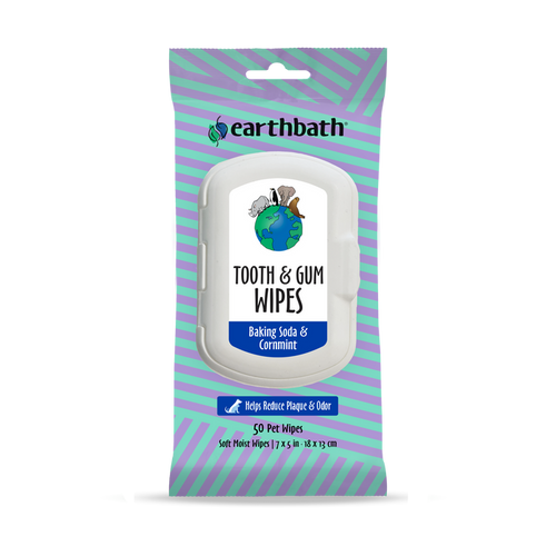 Earthbath Tooth & Gum Dental Wipes