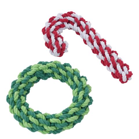 Territory Wreath Braided Rope Dog Toy
