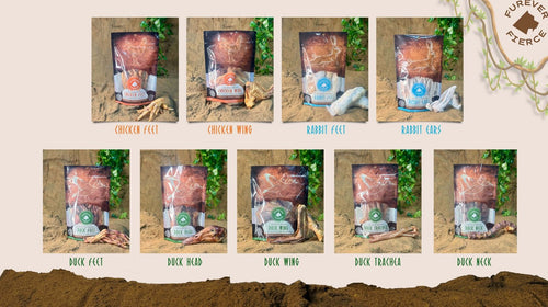 Furever Fierce Natural Chews Duck Head Dog & Cat Treats