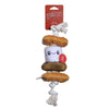 Territory S'mores Squeaker Tug Dog Toy