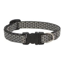 Eco Dog Collar, Adjustable, Granite, 1/2 x 8 to 12-In.