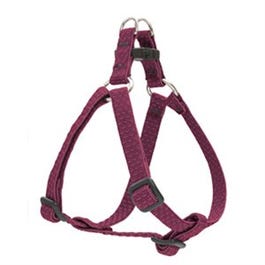 Eco Step-In Dog Harness, Non-Restrictive, Berry, 1/2 x 12 to 18-In.