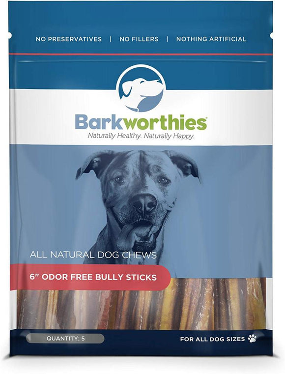 Barkworthies Odor Free All Natural Bully Stick