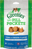 Greenies Pill Pockets Tuna & Cheese Flavored Feline Cat Treats