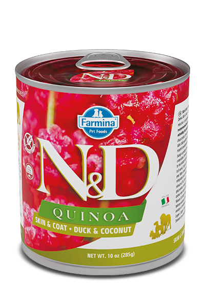 Farmina N&D Quinoa Dog Skin & Coat Duck & Coconut Wet Dog Food