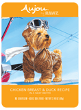 RAWZ Aujou Chicken Breast & Duck Recipe Wet Dog Food
