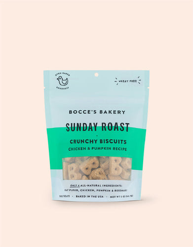 Bocce's Bakery Every Day Sunday Roast Biscuit Dog Treats