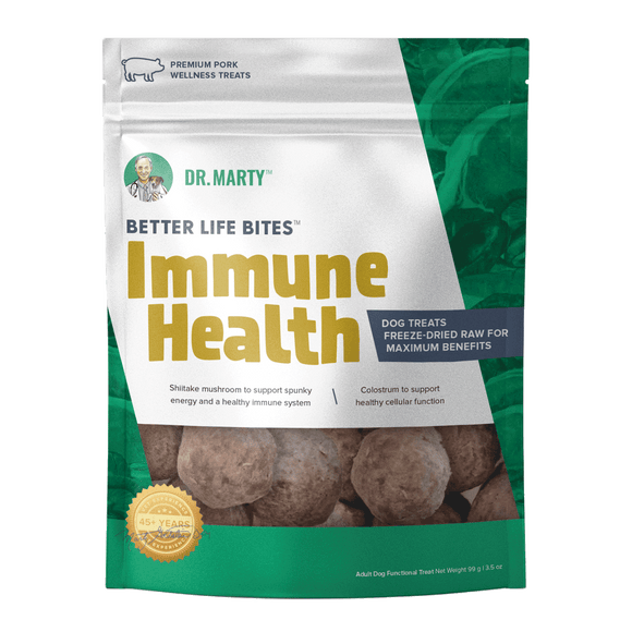 Dr. Marty Better Life Bites Immune Health 100% Freeze-Dried Raw Premium Beef Wellness Treats (3.5 oz)