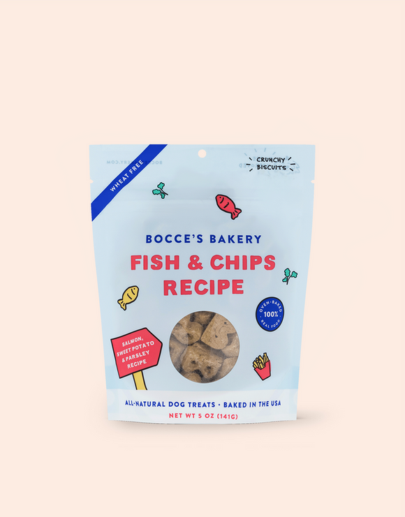 Bocce's Bakery Fish & Chips Biscuits (5 Oz.)