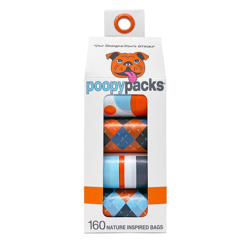 Metro Paws Poopy Packs® for Dogs (8 Packs - 160 Count Pink)