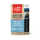 ORIJEN Amazing Grains Six Fish High Protein Dry Dog Food