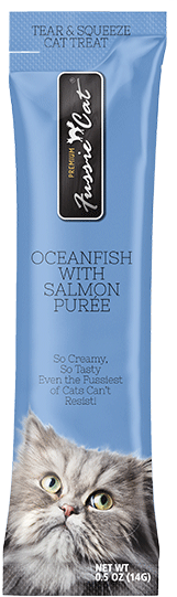 Fussie Cat Oceanfish with Salmon Purée