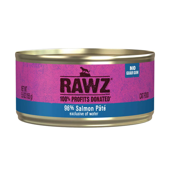 Rawz 96% Salmon Pate Cat Food