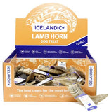 Icelandic+ Small Lamb Horn with Marrow Dog Treat