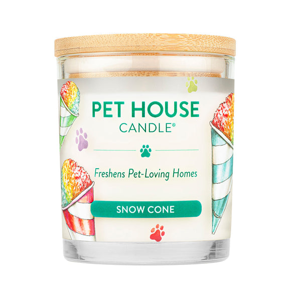 Pet House Snow Cone Candle (9 oz)