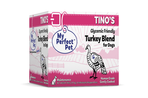 My Perfect Pet Tino’s Glycemic Friendly Turkey Blend (4 lbs)