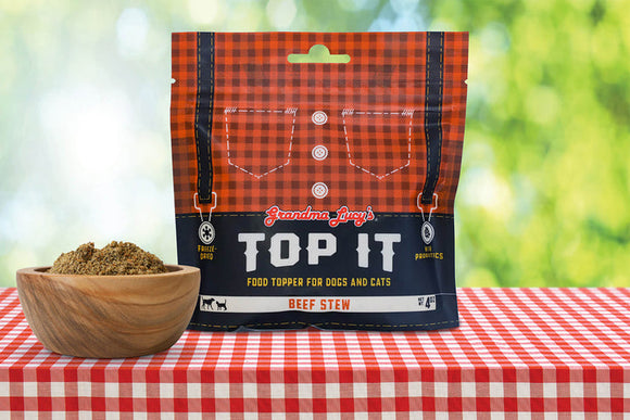 Grandma Lucy's Top It Beef Stew Food Topper For Dogs and Cats