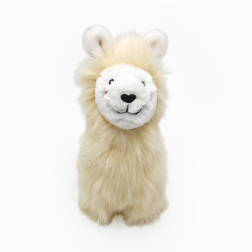 ZippyPaws Wooliez Larry the Llama Dog Toy (12 x 10 x 5 in)