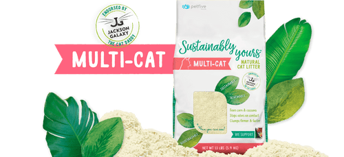 Sustainably Yours Multi-Cat Natural Litter
